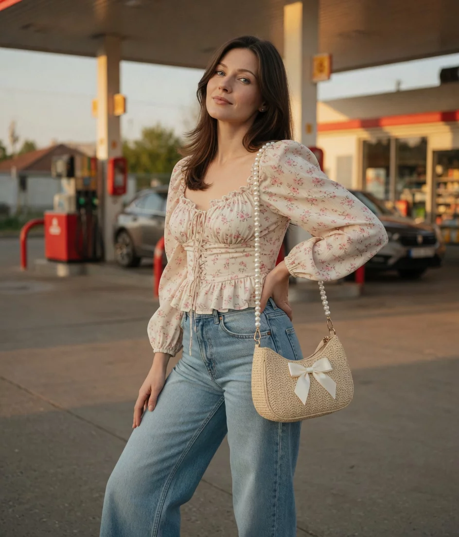 Gas Station Golden Hour 14