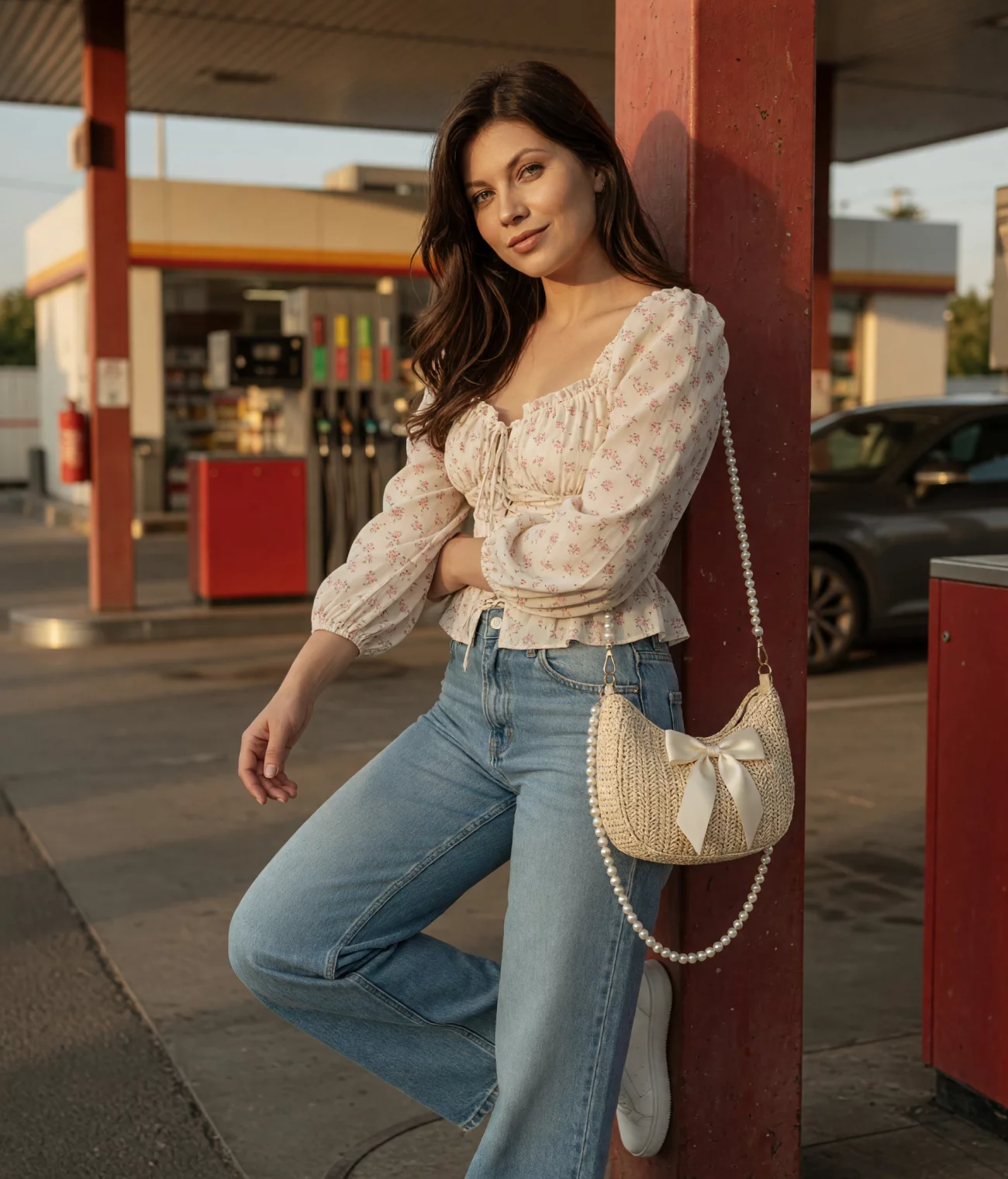 Gas Station Golden Hour