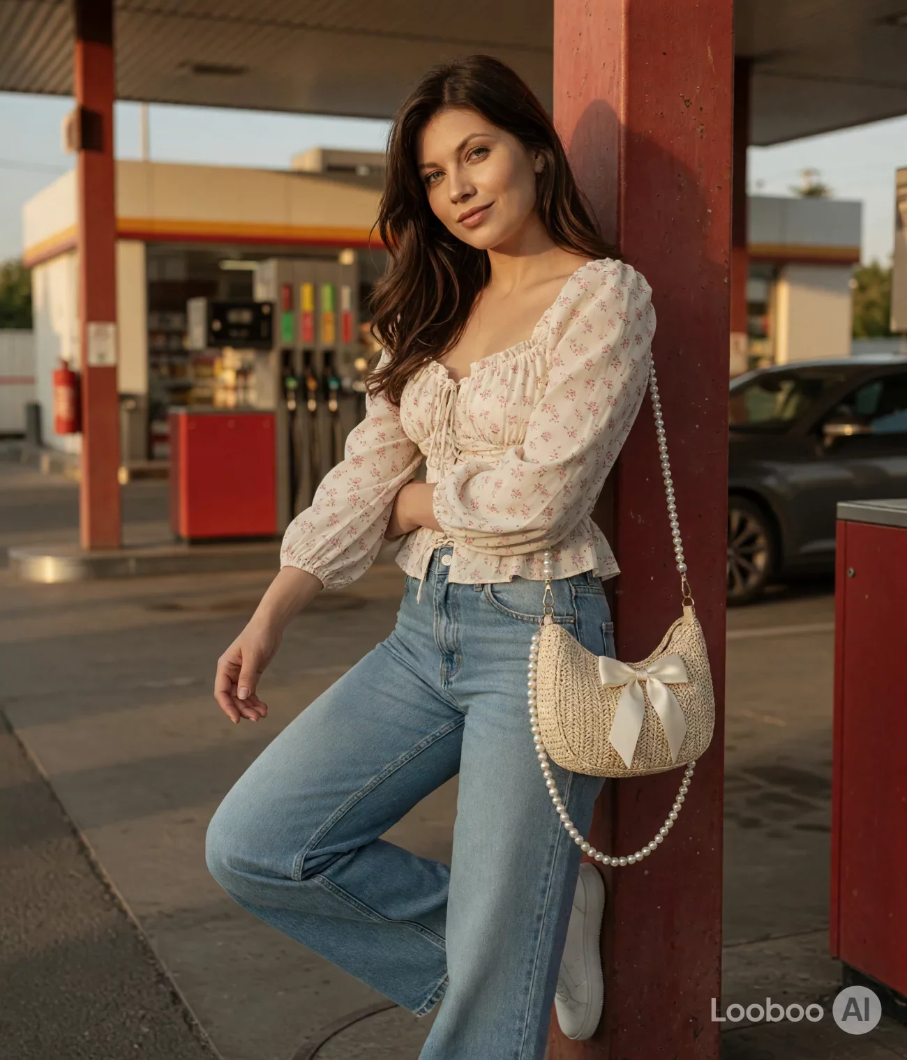 Gas Station Golden Hour