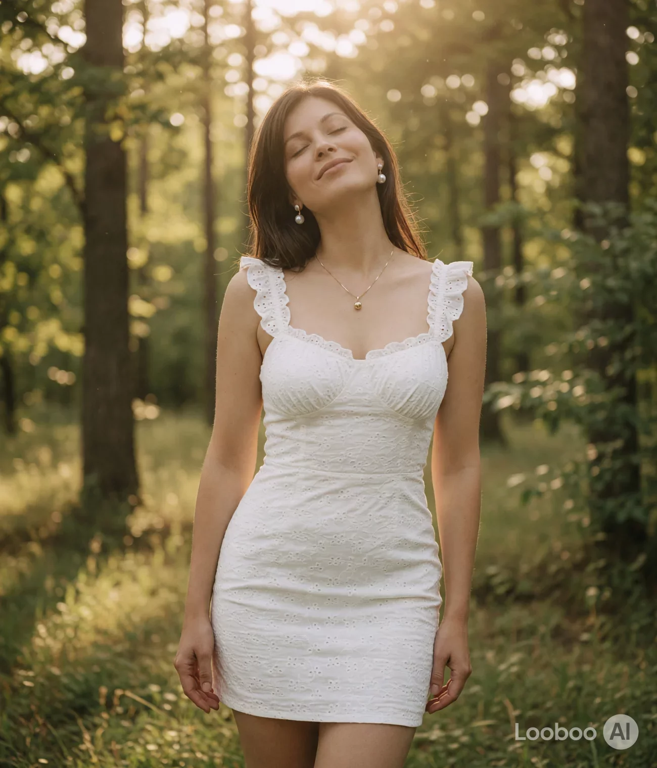 Golden Hour Woodland Romance